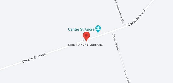 map of 955 Saint Andre RD